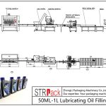 Automatické plniace potrubie pre mazací olej 50ML-1L