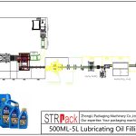 Automatické plniace potrubie pre mazací olej 500ML-5L