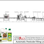 Automatické plniace linka pre pesticídy